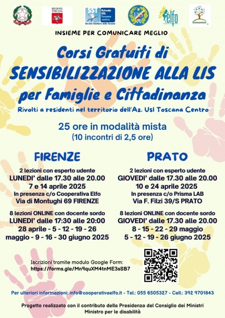 Corsi gratuiti dí sensibilizzazione alla LIS - Comunico®